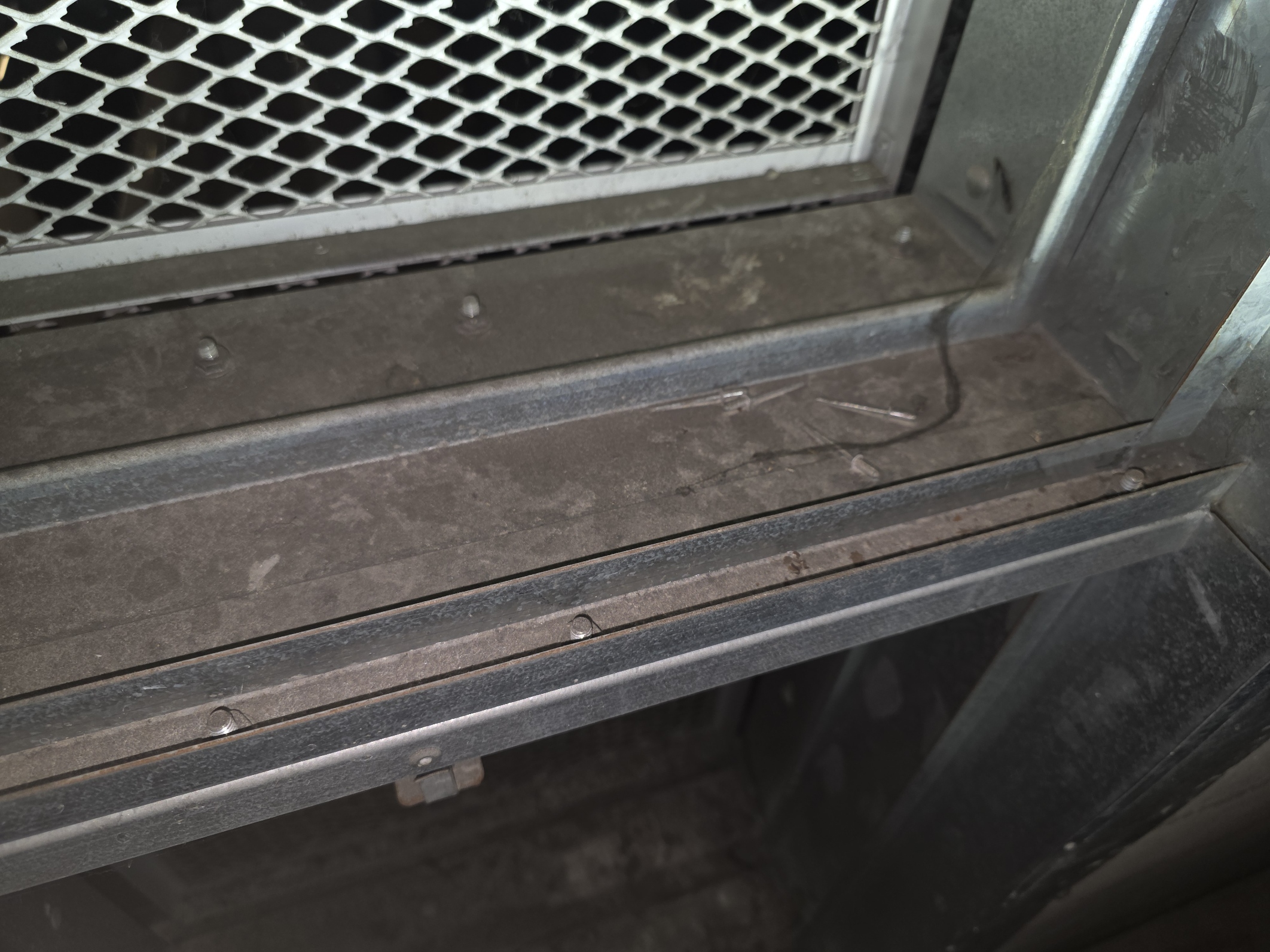 maintenance required extract grilles blocked with leaves