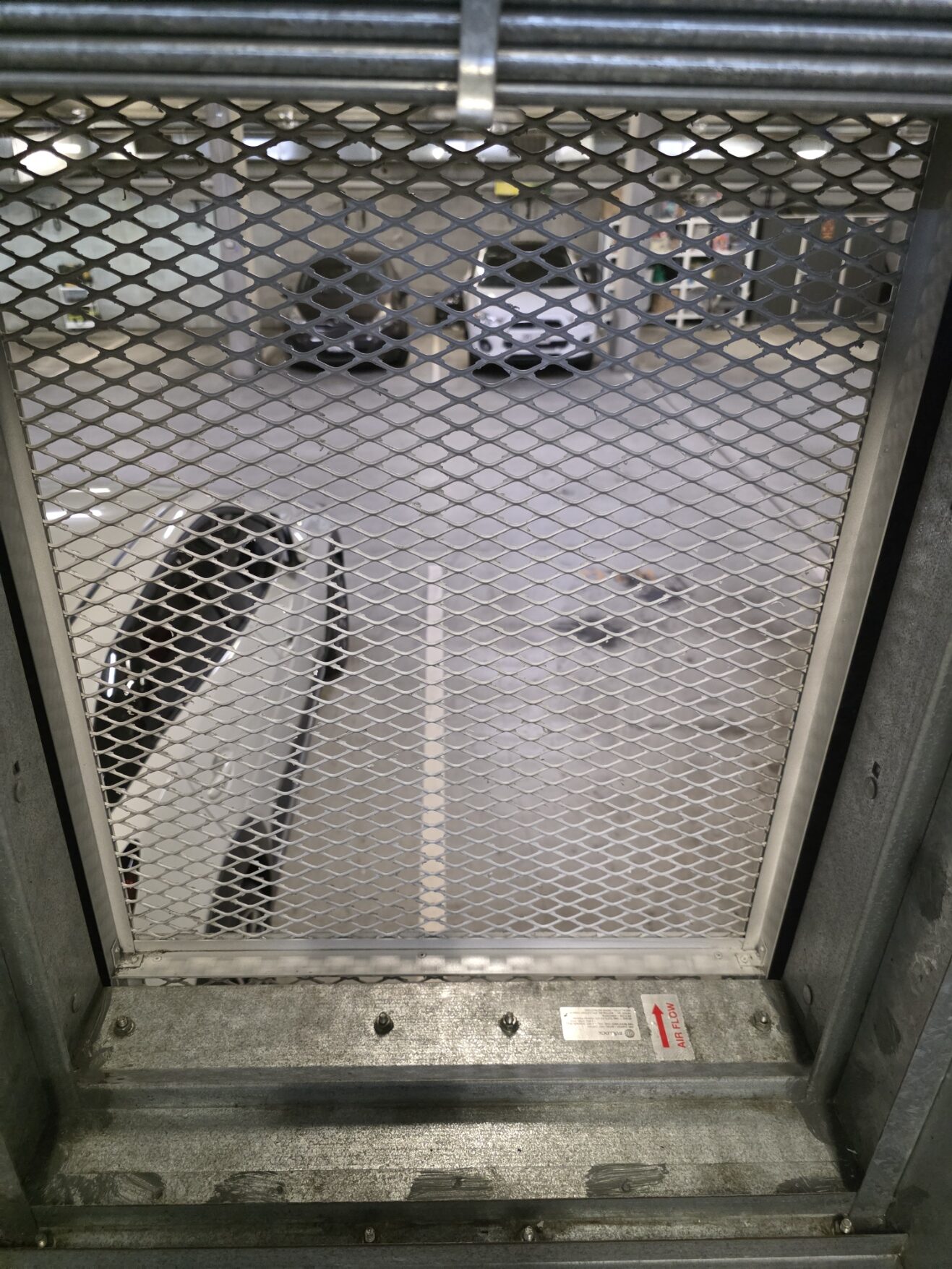 Carpark ventilation grills cleaned